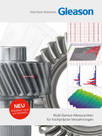 Broschüre - Multi-Sensor-Messsysteme für hochpräzise Verzahnungen