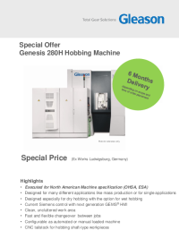 Special Offer - Genesis 280H