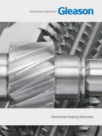 Brochure - Horizontal Hobbing Machines