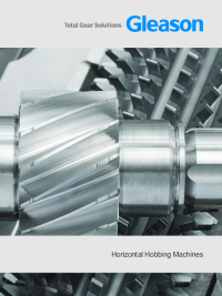 Brochure - Horizontal Hobbing Machines