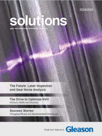 Solutions 2024/2025 - In-process gear inspection and noise analysis, Radial Chamfering for gears with interfering contours, the drive to optimize NVH, technologies for the ride ahead, service digitalization and hard finishing with ‘pinpoint’ accuracy. Success stories of Chongqing Winstar and Maschinenfabrik Reinhausen